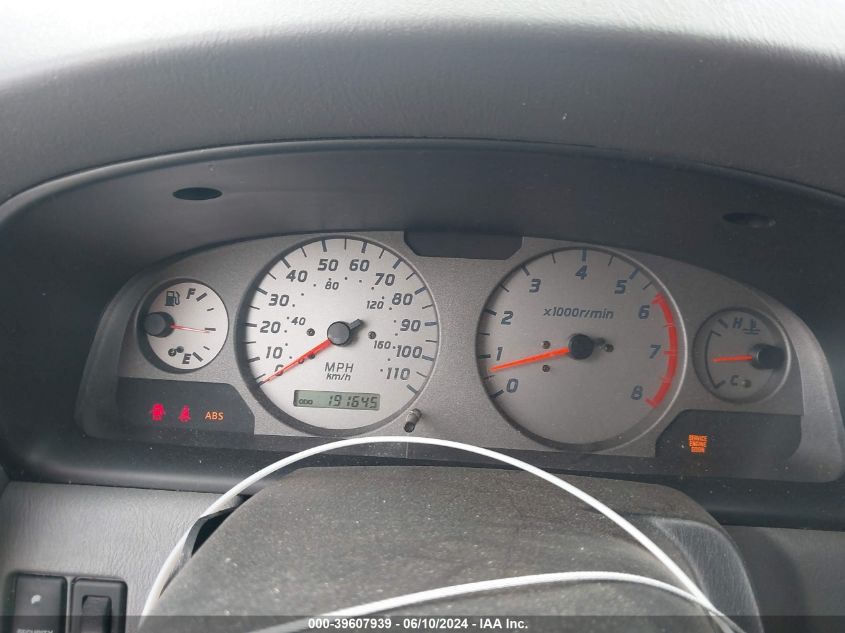 2001 Nissan Xterra Se VIN: 5N1ED28T71C512712 Lot: 39607939