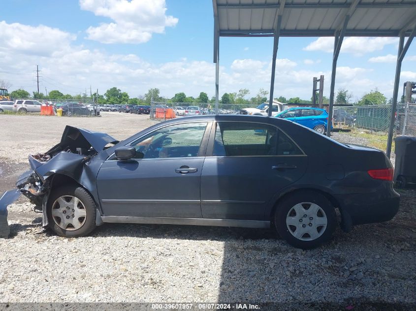 2005 Honda Accord 2.4 Lx VIN: 1HGCM56445A186007 Lot: 39607957