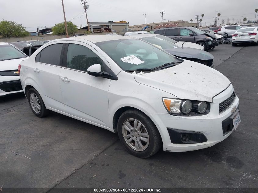 2013 Chevrolet Sonic Lt Auto VIN: 1G1JC5SB2D4222764 Lot: 39607964