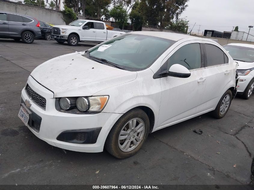 2013 Chevrolet Sonic Lt Auto VIN: 1G1JC5SB2D4222764 Lot: 39607964