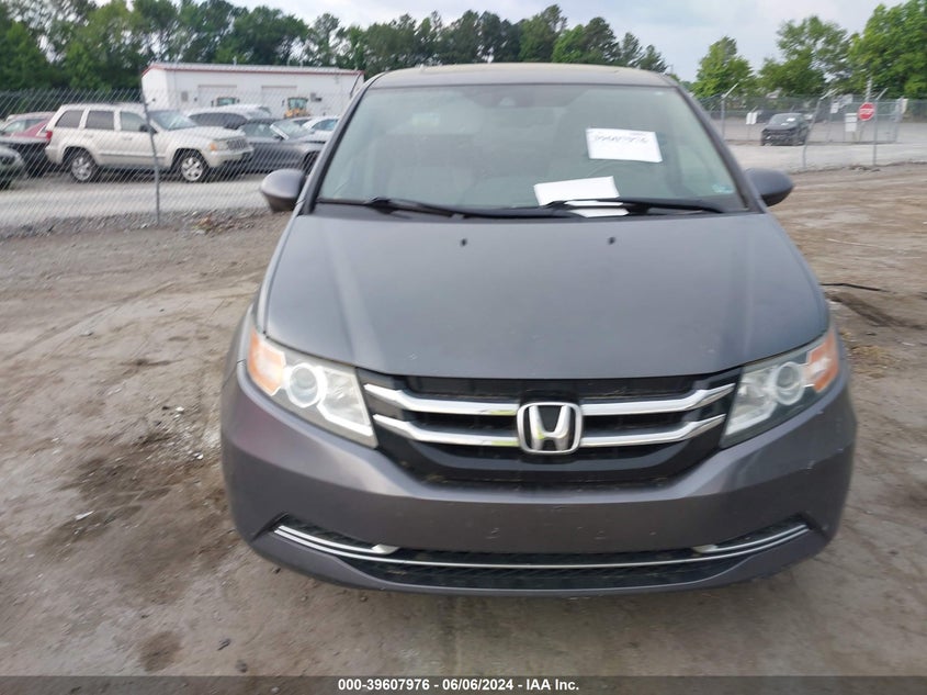 2014 Honda Odyssey Ex-L VIN: 5FNRL5H67EB045885 Lot: 39607976