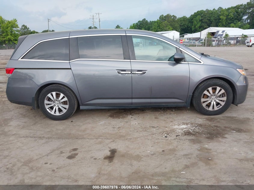 2014 Honda Odyssey Ex-L VIN: 5FNRL5H67EB045885 Lot: 39607976