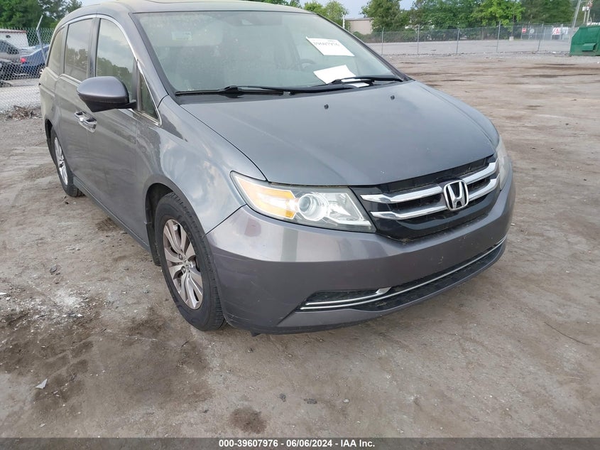 2014 Honda Odyssey Ex-L VIN: 5FNRL5H67EB045885 Lot: 39607976