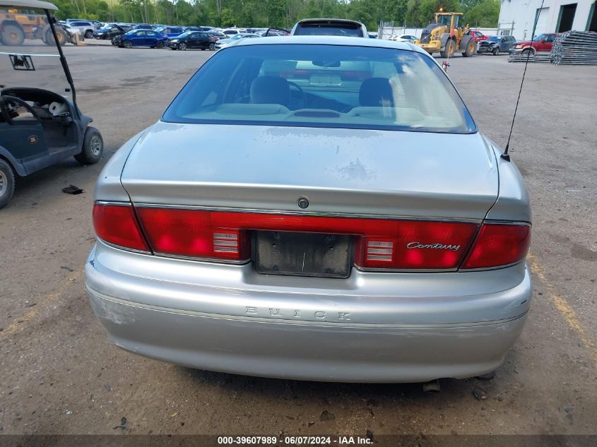 2003 Buick Century Custom VIN: 2G4WS521331103473 Lot: 39607989