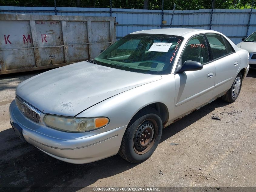 2003 Buick Century Custom VIN: 2G4WS521331103473 Lot: 39607989