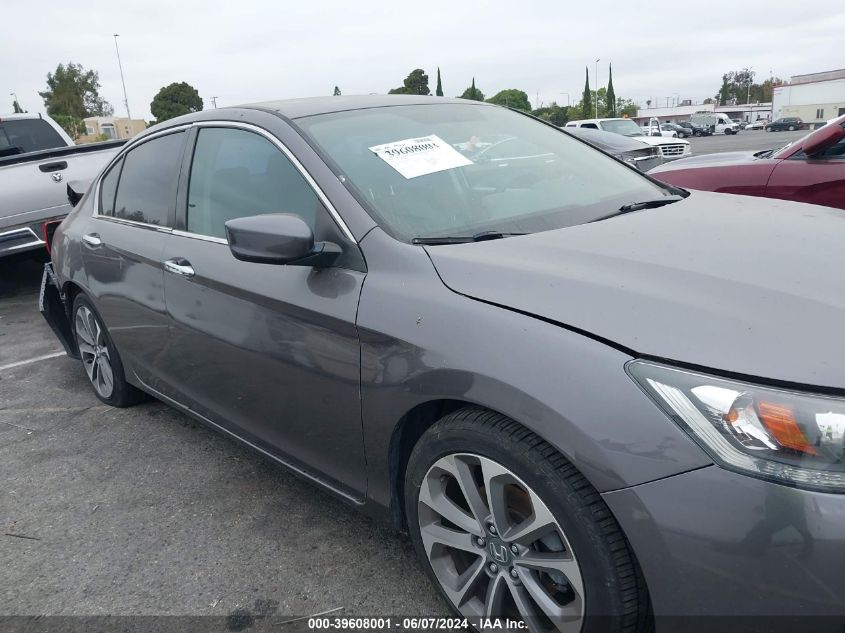 2015 Honda Accord Sport VIN: 1HGCR2F57FA017335 Lot: 39608001