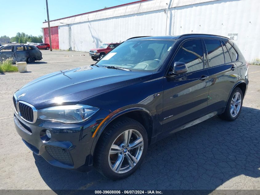 2015 BMW X5 xDrive35D VIN: 5UXKS4C5XF0N08372 Lot: 39608006