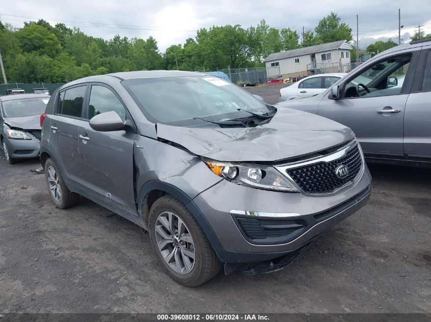 2015 Kia Sportage Lx VIN: KNDPBCACXF7770189 Lot: 39608012