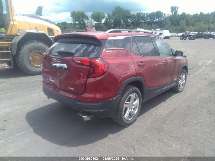 2018 GMC Terrain Sle VIN: 3GKALTEX4JL291615 Lot: 39607990