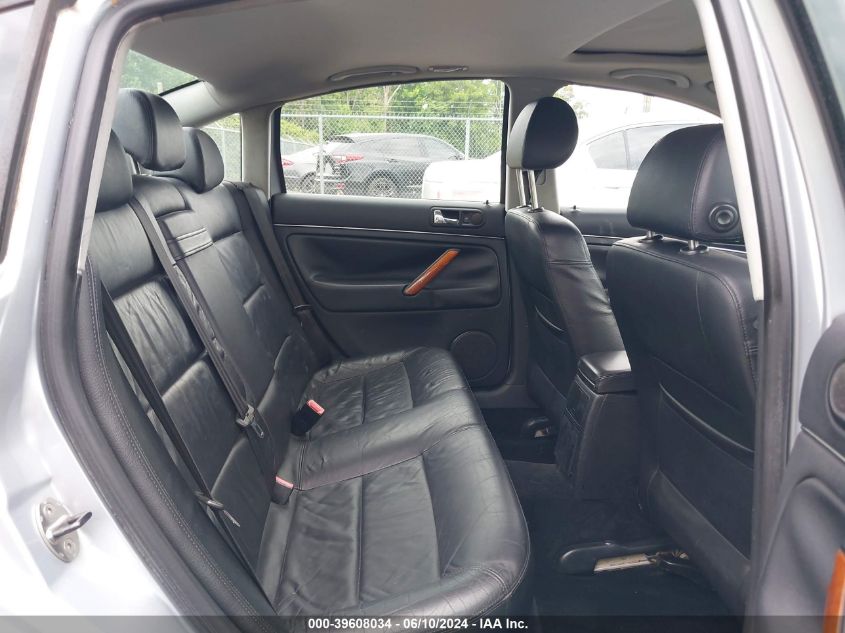 2003 Volkswagen Passat W8 VIN: WVWUK63B43P279704 Lot: 39608034