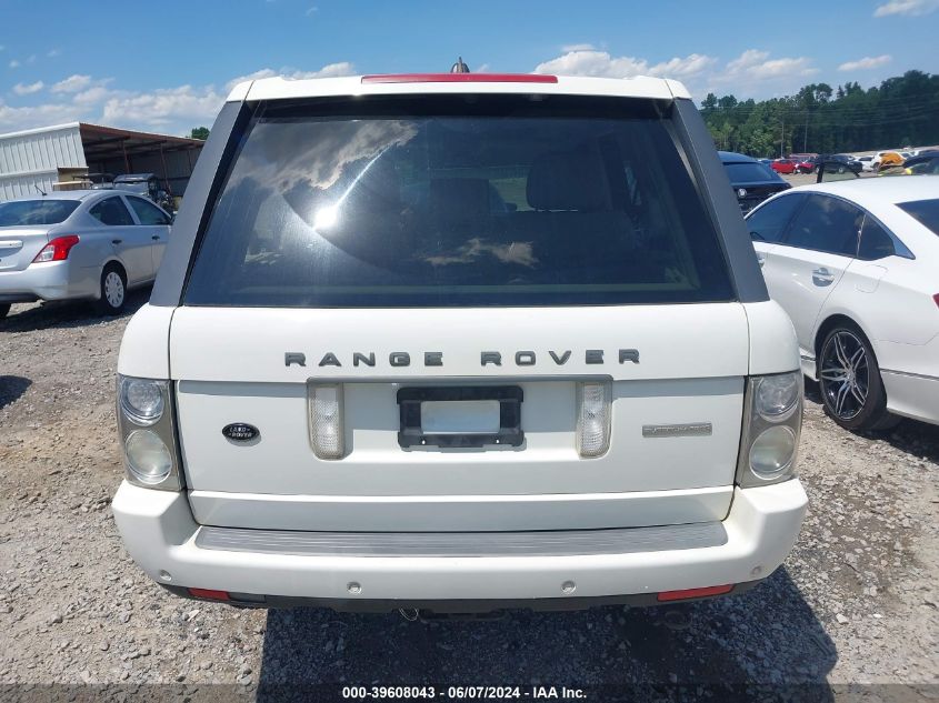 2008 Land Rover Range Rover Supercharged VIN: SALMF13438A266194 Lot: 39608043