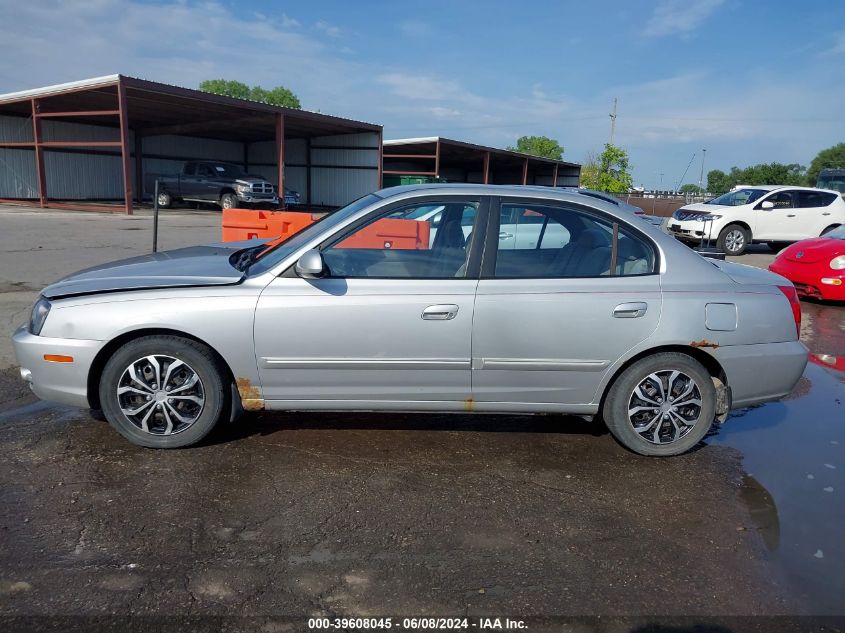 2004 Hyundai Elantra Gls/Gt VIN: KMHDN46D14U885355 Lot: 39608045