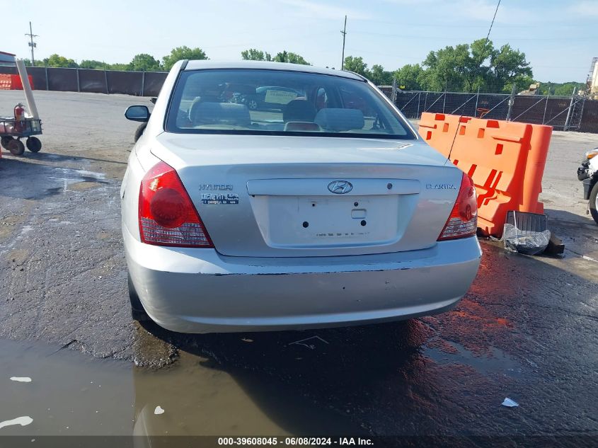 2004 Hyundai Elantra Gls/Gt VIN: KMHDN46D14U885355 Lot: 39608045