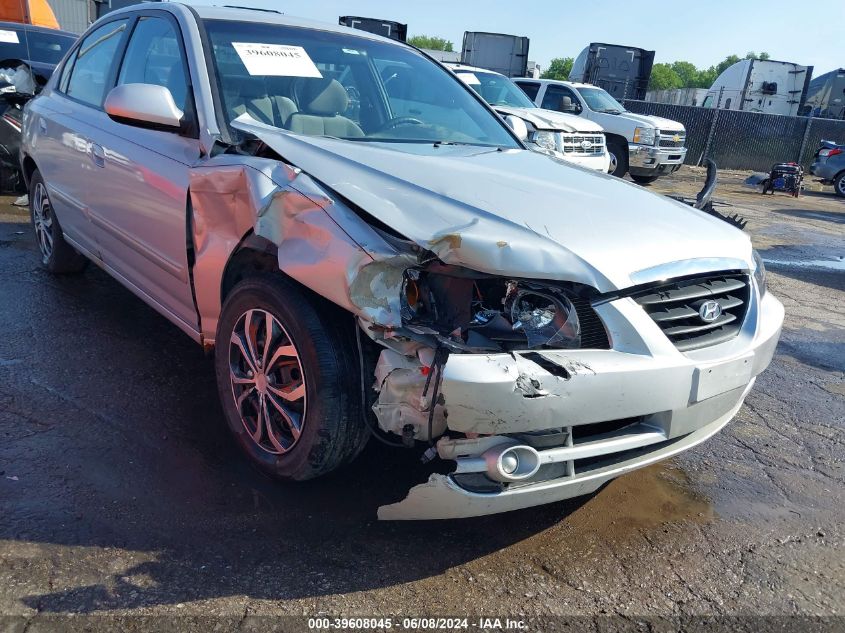 2004 Hyundai Elantra Gls/Gt VIN: KMHDN46D14U885355 Lot: 39608045