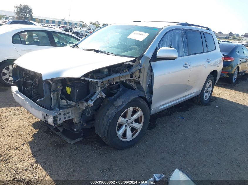 2010 Toyota Highlander Base V6 VIN: 5TDZK3EHXAS023902 Lot: 39608052