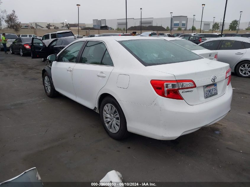 2012 Toyota Camry Le VIN: 4T1BF1FK1CU607765 Lot: 39608053