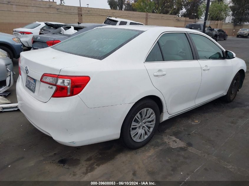 2012 Toyota Camry Le VIN: 4T1BF1FK1CU607765 Lot: 39608053