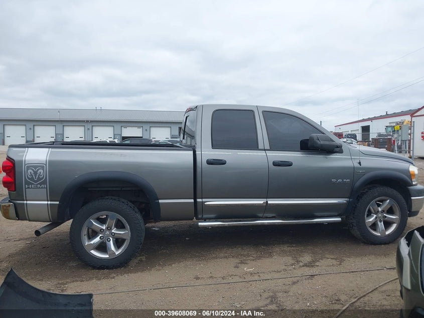 2008 Dodge Ram 1500 Slt VIN: 1D7HU18208S578687 Lot: 39608069