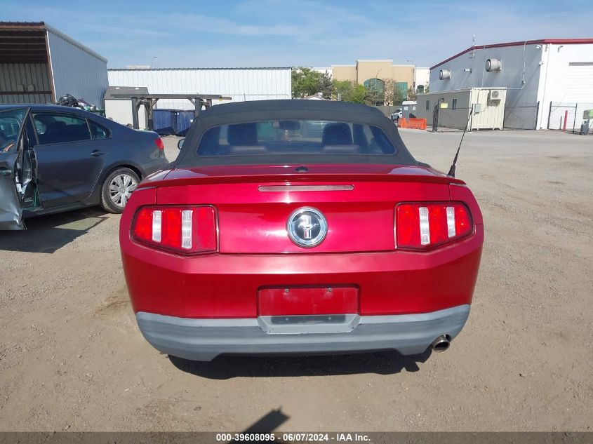 2010 Ford Mustang V6/V6 Premium VIN: 1ZVBP8EN9A5176344 Lot: 39608095