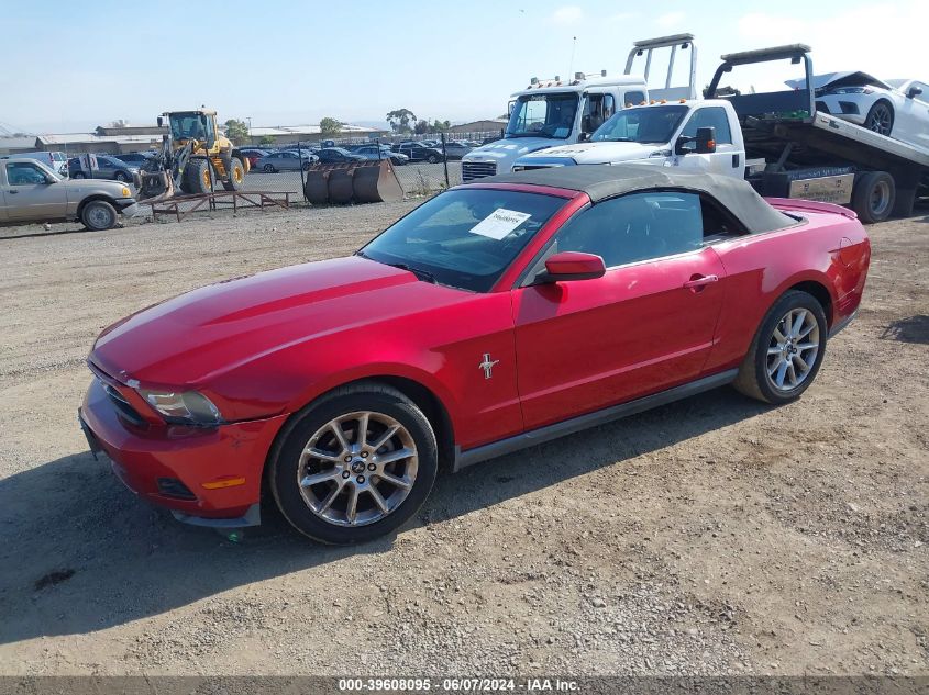 2010 Ford Mustang V6/V6 Premium VIN: 1ZVBP8EN9A5176344 Lot: 39608095