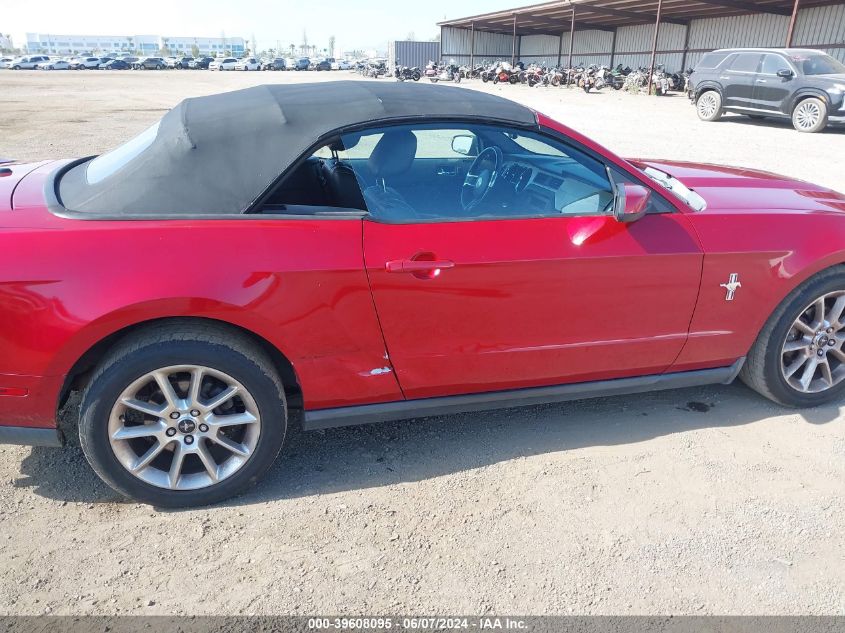 2010 Ford Mustang V6/V6 Premium VIN: 1ZVBP8EN9A5176344 Lot: 39608095