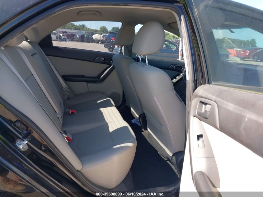 2010 Kia Forte Ex VIN: KNAFU4A29A5203587 Lot: 39608099