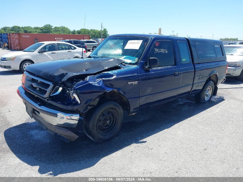 1996 Ford Ranger Super Cab VIN: 1FTCR14U1TPB15823 Lot: 39608106