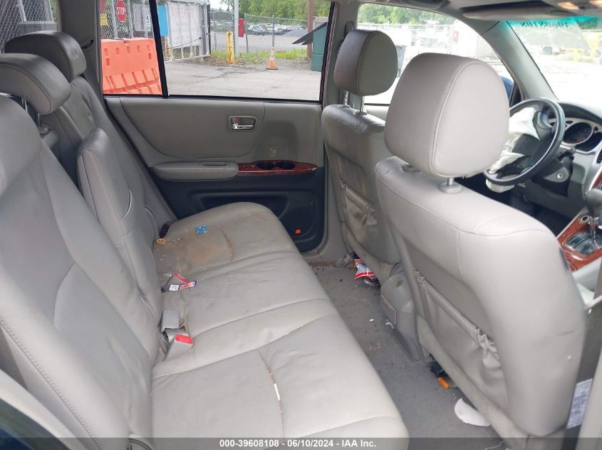 2005 Toyota Highlander Limited V6 VIN: JTEEP21A450077364 Lot: 39608108