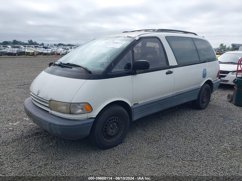 1991 Toyota Previa Le VIN: JT3AC22S3M0008173 Lot: 39608114