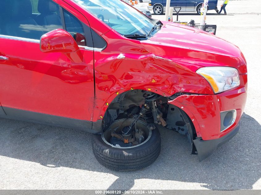 2015 Chevrolet Trax Ltz VIN: KL7CJNSB9FB055224 Lot: 39608120