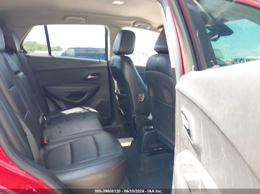 2015 Chevrolet Trax Ltz VIN: KL7CJNSB9FB055224 Lot: 39608120