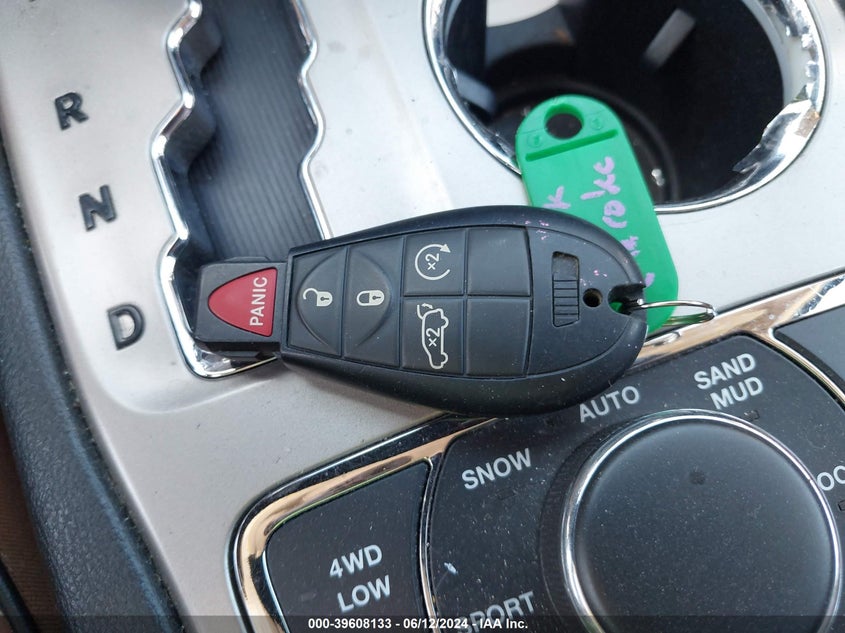 2012 Jeep Grand Cherokee Overland VIN: 1C4RJFCGXCC204310 Lot: 39608133