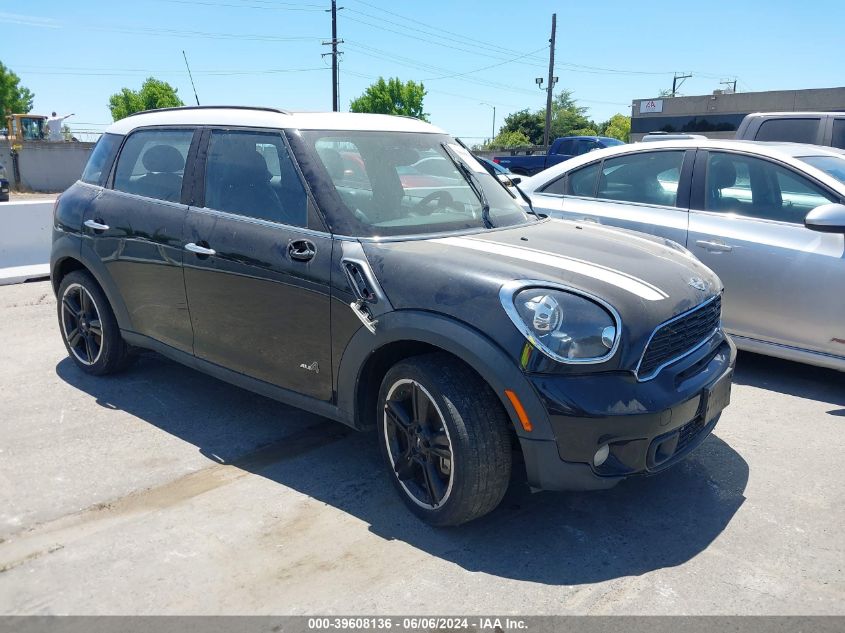 2012 Mini Cooper S Countryman VIN: WMWZC5C52CWL58721 Lot: 39608136