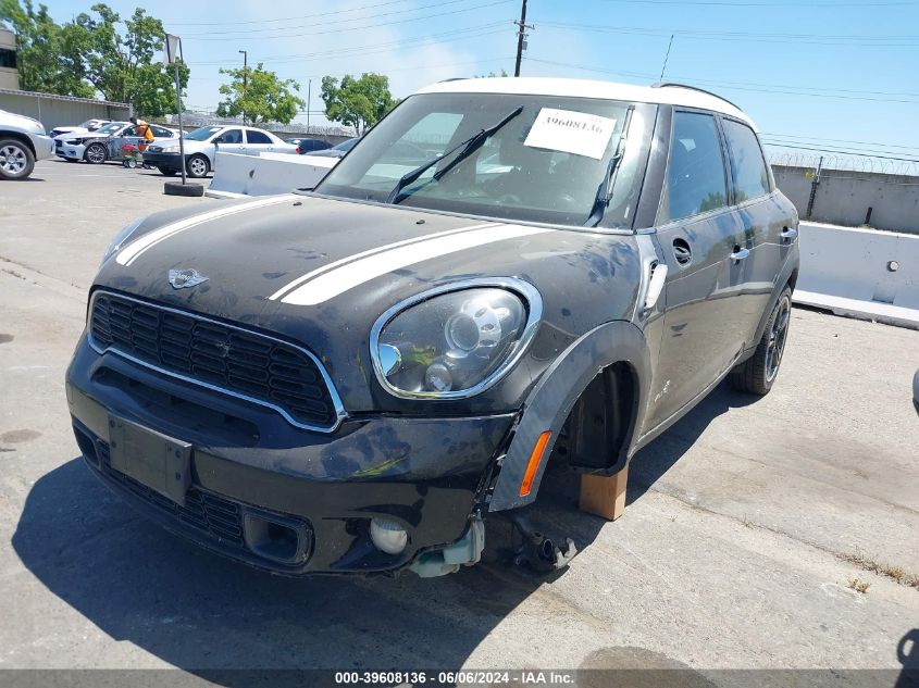 2012 Mini Cooper S Countryman VIN: WMWZC5C52CWL58721 Lot: 39608136