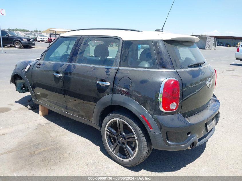 2012 Mini Cooper S Countryman VIN: WMWZC5C52CWL58721 Lot: 39608136