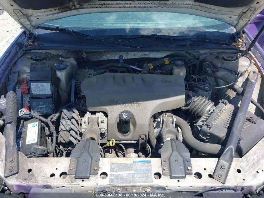 2005 Chevrolet Impala Police VIN: 2G1WF55K359247955 Lot: 39608138