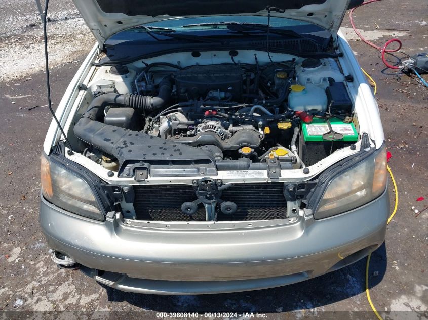 2000 Subaru Outback VIN: 4S3BH6652Y7600951 Lot: 39608140