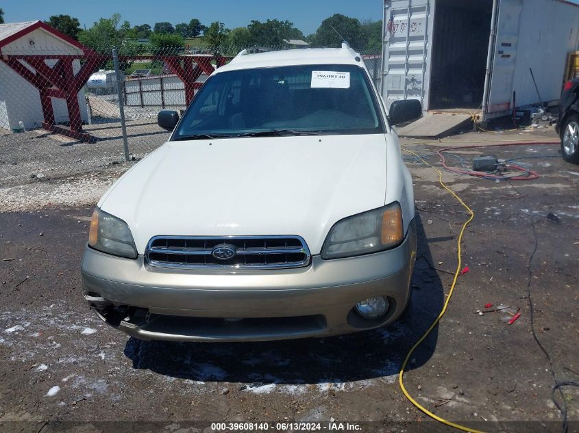 2000 Subaru Outback VIN: 4S3BH6652Y7600951 Lot: 39608140