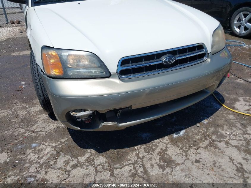 2000 Subaru Outback VIN: 4S3BH6652Y7600951 Lot: 39608140