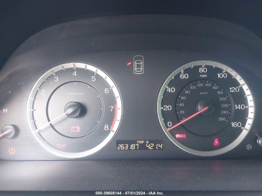 2011 Honda Accord 2.4 Lx VIN: 1HGCP2E31BA086098 Lot: 39608144