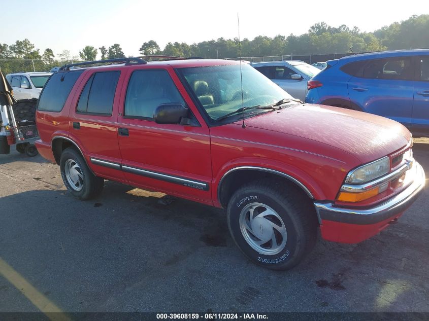 2001 Chevrolet Blazer VIN: 1GNDT13W81K243387 Lot: 39608159