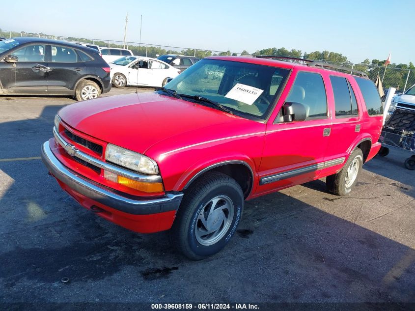 2001 Chevrolet Blazer VIN: 1GNDT13W81K243387 Lot: 39608159