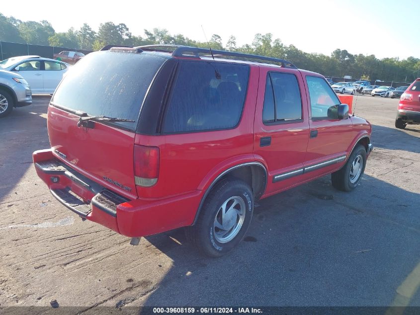 2001 Chevrolet Blazer VIN: 1GNDT13W81K243387 Lot: 39608159