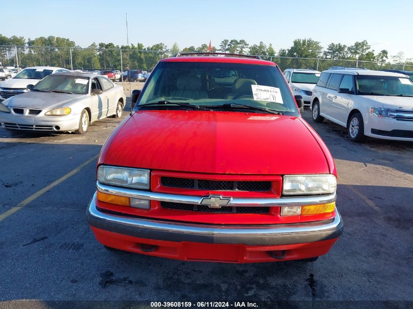 2001 Chevrolet Blazer VIN: 1GNDT13W81K243387 Lot: 39608159