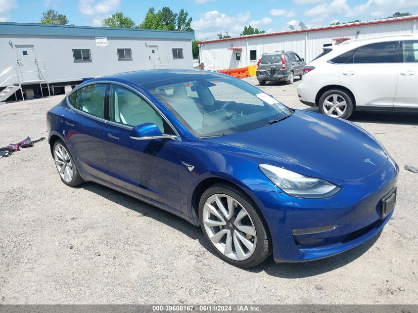 2019 Tesla Model 3 Long Range/Performance VIN: 5YJ3E1EB7KF421832 Lot: 39608167