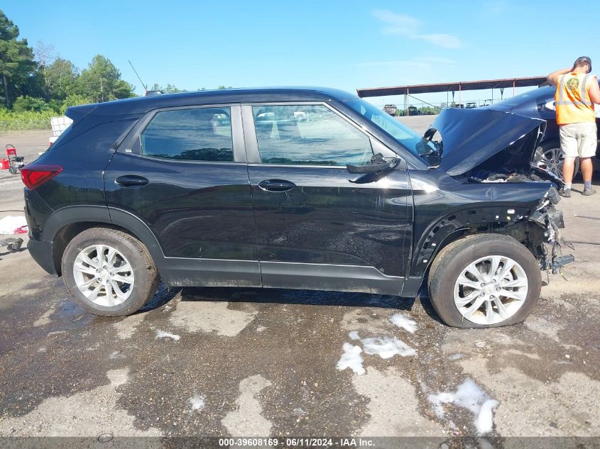 2023 Chevrolet Trailblazer Fwd Ls VIN: KL79MMS22PB185200 Lot: 39608169