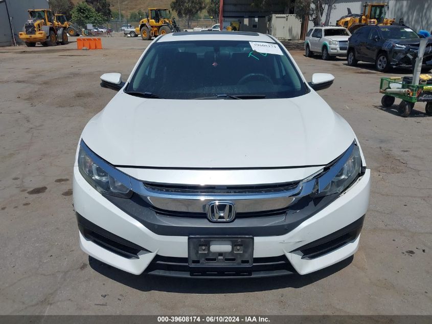 2016 Honda Civic Ex VIN: 19XFC2F75GE225453 Lot: 39608174