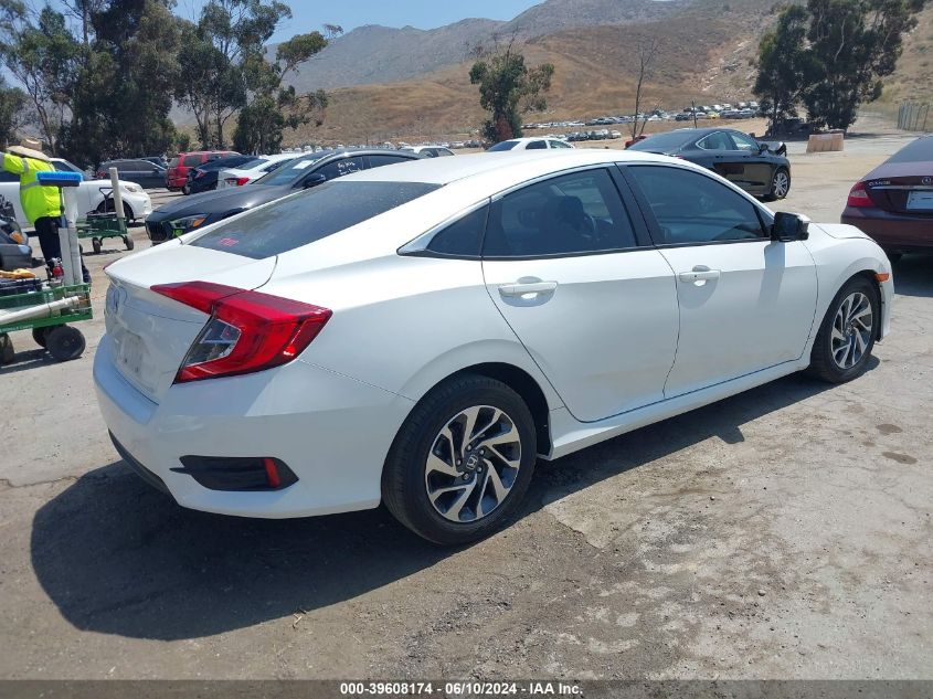 2016 Honda Civic Ex VIN: 19XFC2F75GE225453 Lot: 39608174