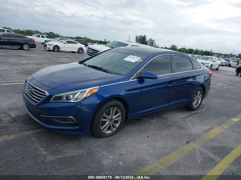 2017 HYUNDAI SONATA - 5NPE24AF7HH473984