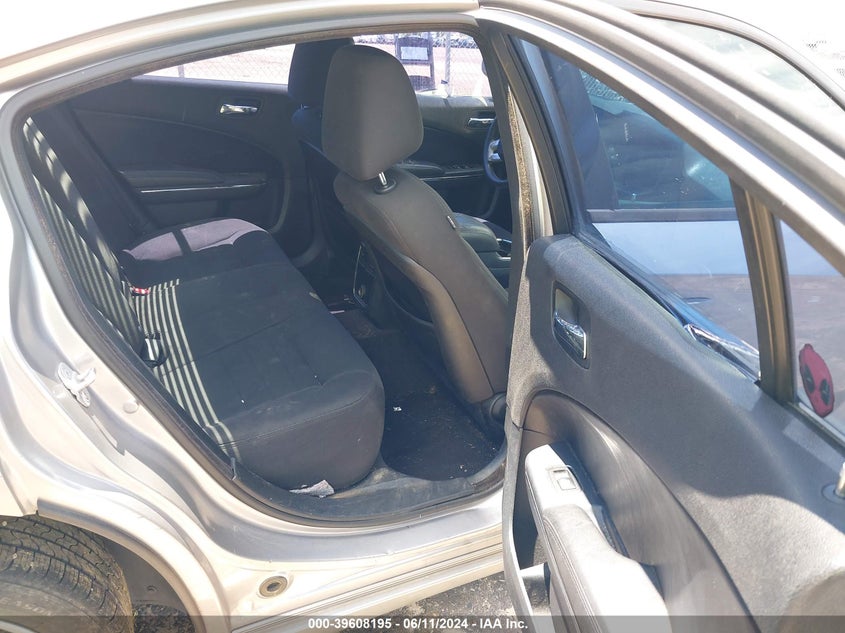 2013 Dodge Charger Se VIN: 2C3CDXBG3DH637765 Lot: 39608195